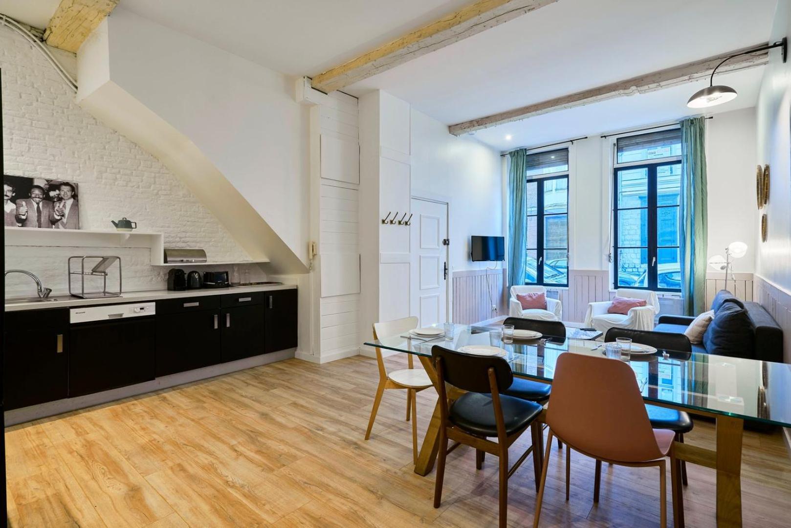 Old Lille: Charming Renovated Apartment Dış mekan fotoğraf